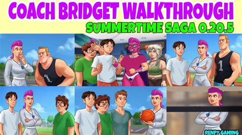 coach bridget summertime saga